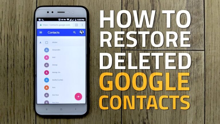 How to Delete Phone Numbers or Contacts from Your Google Account