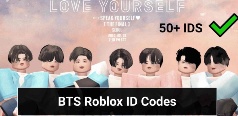 BTS Roblox ID Codes October 20, 2023