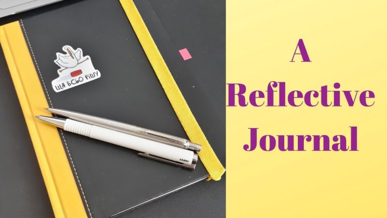 How to Write a Reflective Journal